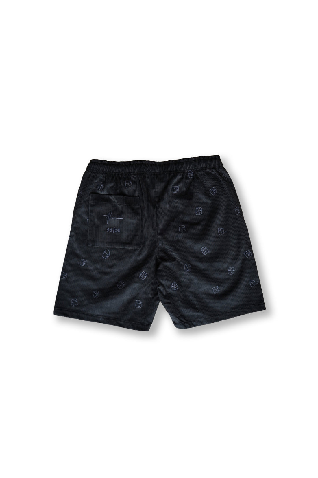 All my personalities | Anthracite Cordoroy Shorts
