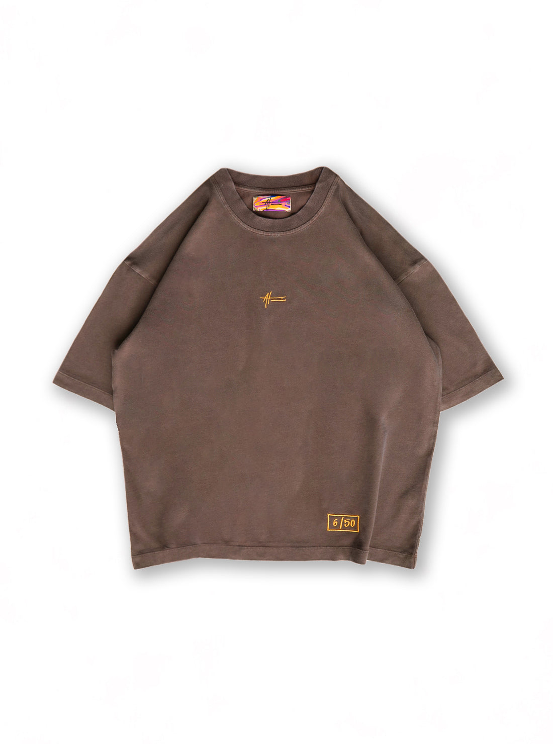 Along the way | Washed Brown T-shirt